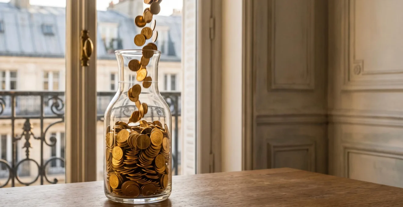Illustration symbolique d'un équilibre financier représentant le plafonnement des réductions fiscales à 18000 euros