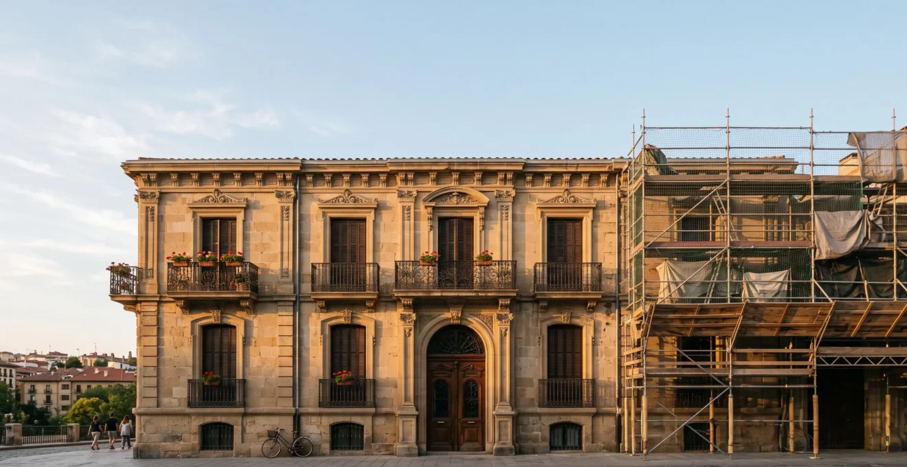 Facade d'un immeuble ancien renove symbolisant l'investissement en SCPI fiscale sans gestion locative